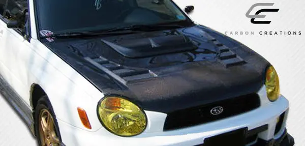 Extreme Dimensions 2002-2003 Subaru Impreza Wrx Sti Carbon Creations C-1 Hood - 1 Piece 2