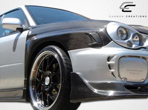Extreme Dimensions 2002-2003 Subaru Impreza Wrx Sti Carbon Creations Oem Look Fenders - 2 Piece 2
