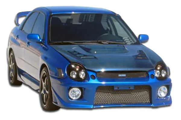 Extreme Dimensions 2002-2003 Subaru Impreza Wrx Sti Duraflex Zero Front Bumper Cover - 1 Piece 1