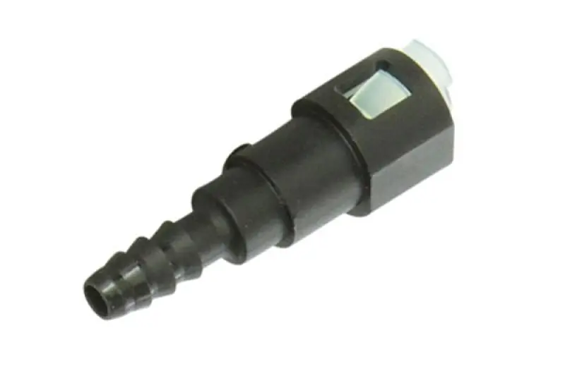 Adapter Fitting, 5/16 Sae Female To 3/8 Inch Hose Barb 1