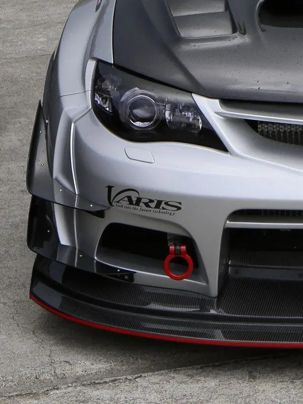 Wide Body Hyper Single Canard Set For 2007-14 Subaru Wrx [Gvb/Grb] 1