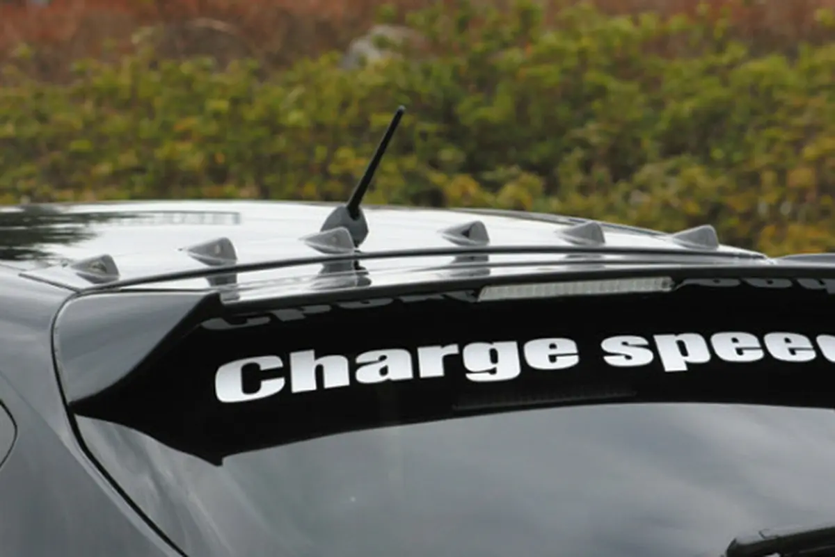 Cs979rfc - Charge Speed 2008-2014 Subaru All Models Impreza/ Wrx 5Dr. Gr-B Hatchback Carbon Roof Fin 1