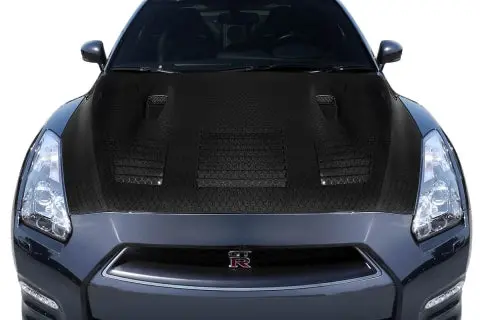 2009-2016 Nissan Gt-R R35 Carbon Creations Geo6ix Gt2 Hood - 1 Piece 1