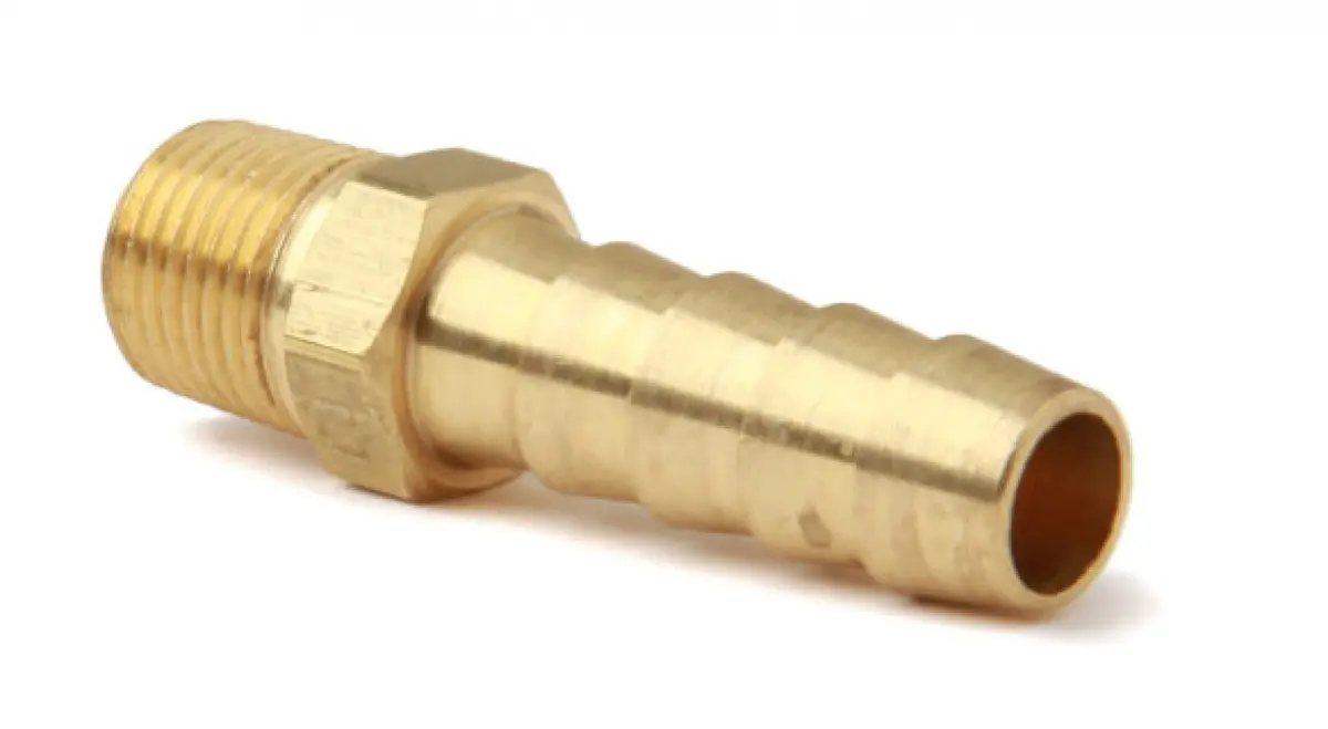 Nos Pipe Fitting Brass Hose Connection Adapter 1