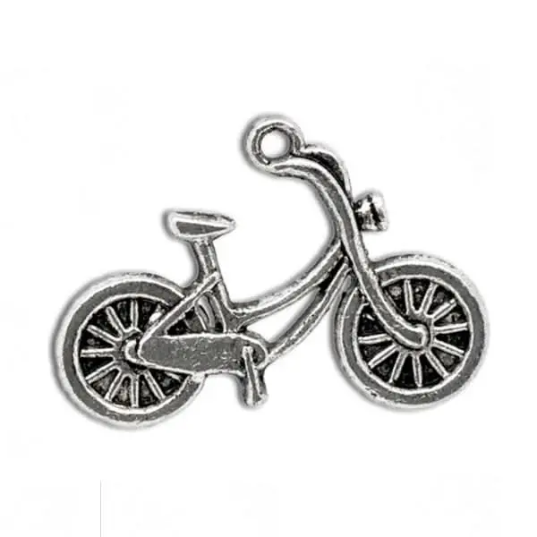 1" Bicycle Charm Pendant 1