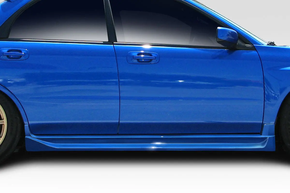 Extreme Dimensions 2002-2007 Subaru Impreza Wrx Sti 4Dr Duraflex Gt Competition Side Skirts Rocker Panels - 2 Piece 1
