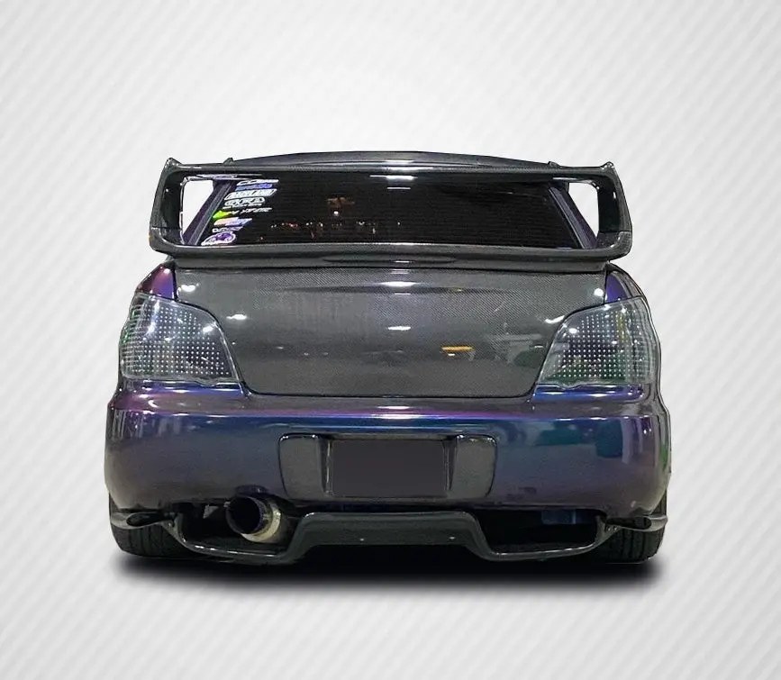 Extreme Dimensions 2002-2007 Subaru Impreza Wrx Sti 4Dr Carbon Creations Sti Look Wing Trunk Lid Spoiler - 1 Piece 1