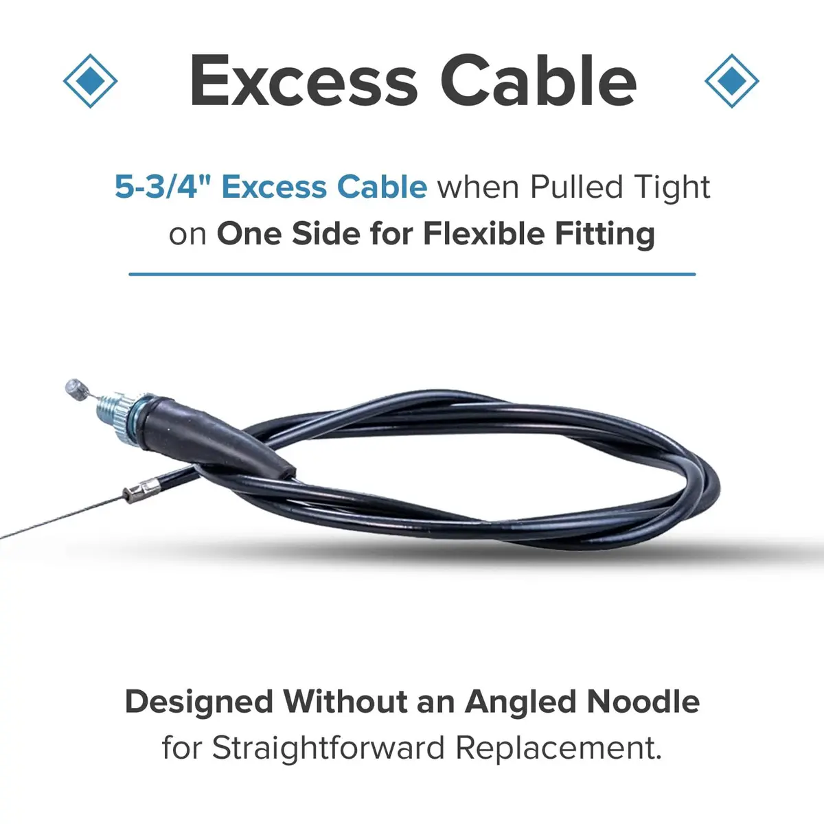 46" Throttle Cable For The Coleman Ct100u Trail Mini Bike 2