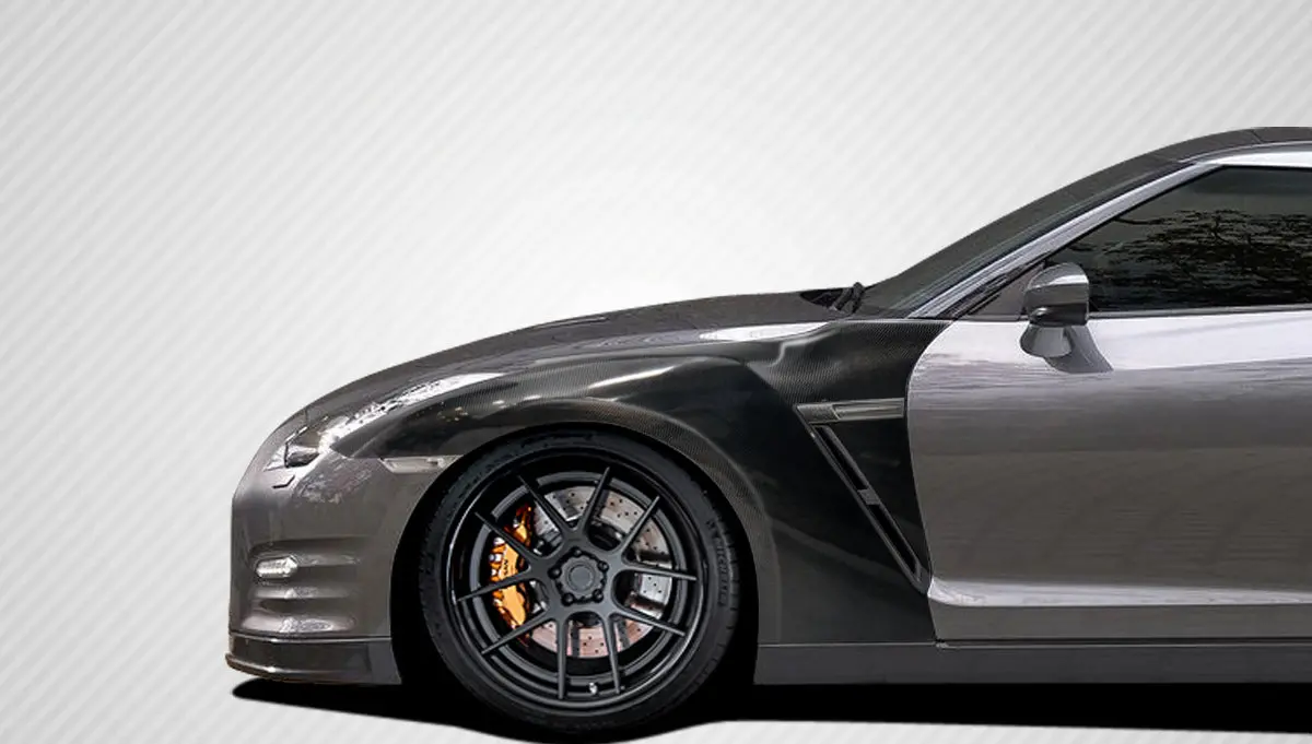 Extreme Dimensions 2009-2021 Nissan Gt-R R35 Carbon Creations Oem Look Fenders - 4 Piece 1