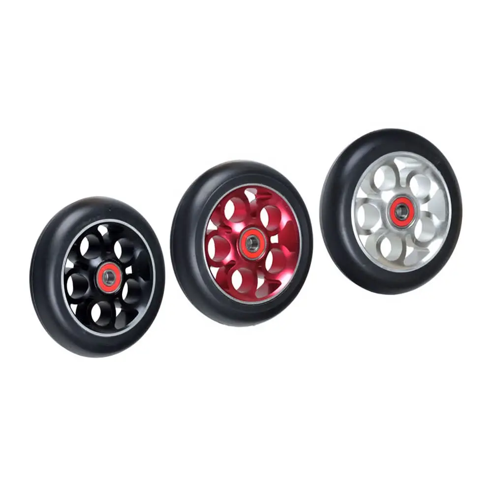 110 Mm Pro Kick Scooter Wheel With 5-Clover Core (Set Of 2) 1