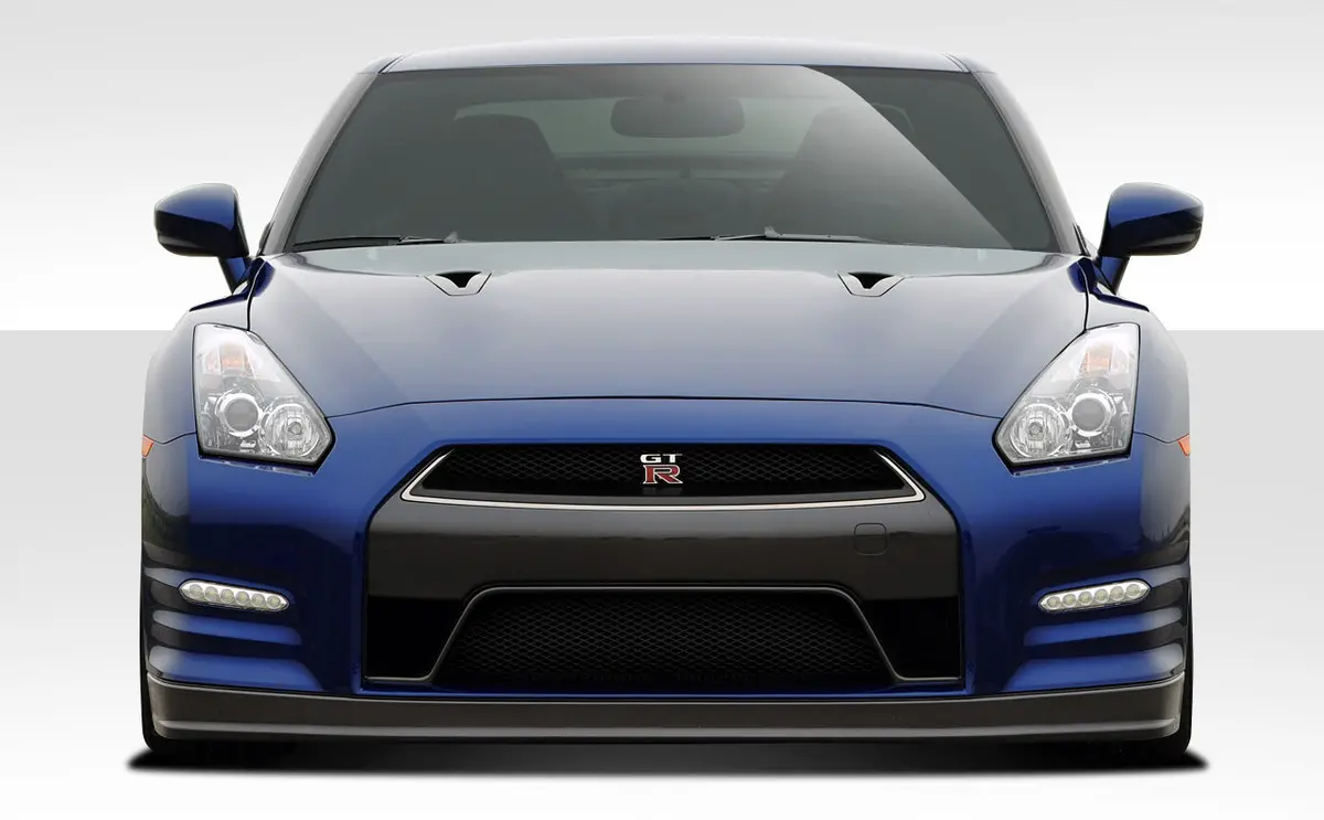 Extreme Dimensions 2009-2016 Nissan Gt-R R35 Duraflex Oem Facelift Look Conversion Front Bumper Cover - 1 Piece 1
