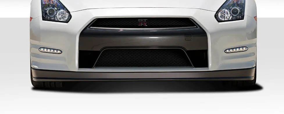 Extreme Dimensions 2009-2016 Nissan Gt-R R35 Duraflex Oem Facelift Look Conversion Front Lip Under Air Dam Spoiler- 2 Piece 1