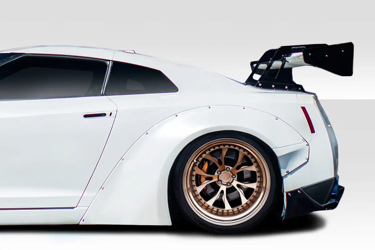 Extreme Dimensions 2009-2021 Nissan Gt-R R35 Duraflex Lbw Rear Fender Flares - 4 Piece 1