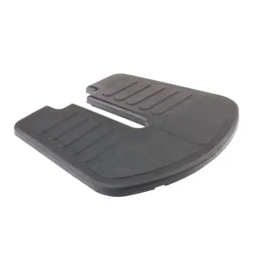 9.55" Grid Style Rubber Floor Mat For Jazzy Power Chairs (Dwr1000e107) 1