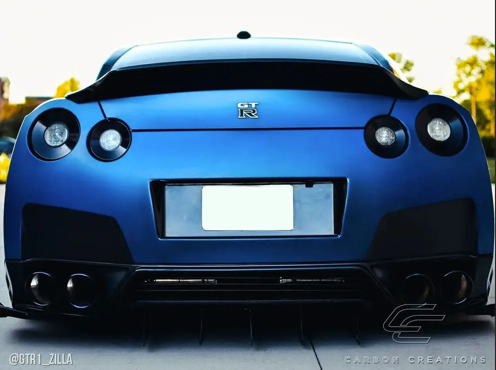 Extreme Dimensions 2009-2021 Nissan Gt-R R35 Carbon Creations Duckbill Rear Wing Spoiler - 1 Piece 2