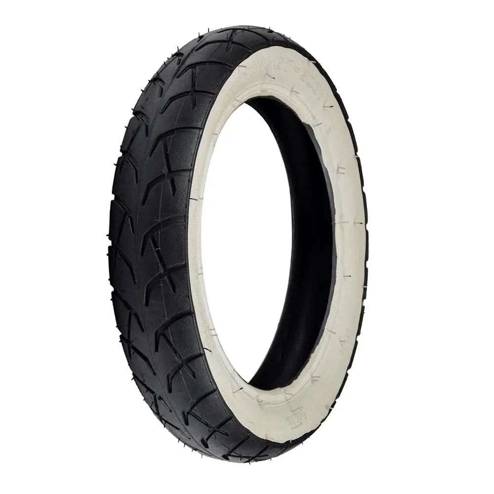 12-1/2"X2-1/4" (57-203/62-203) Whitewall Scooter Tire With Q211 Tread 1