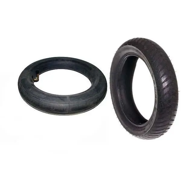 12-1/2" X 3.0" Tire And Tube Set With Street V-Groove Tread For Currie Scooters 1