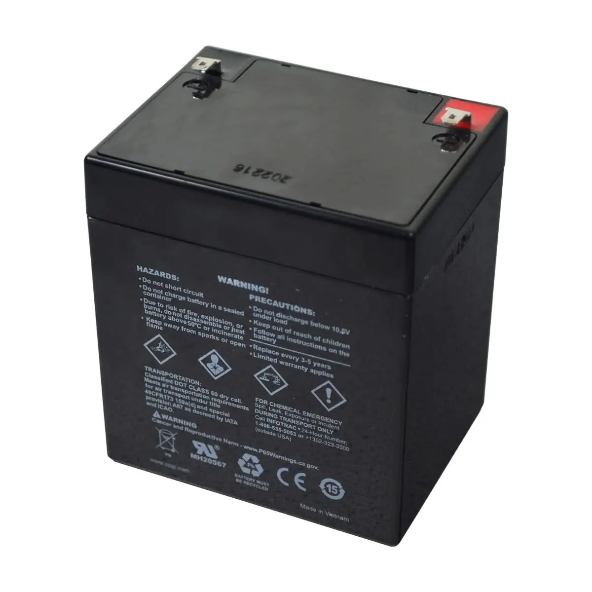 24 Volt 5 Ah Battery Pack For The Pulse Lightning 2