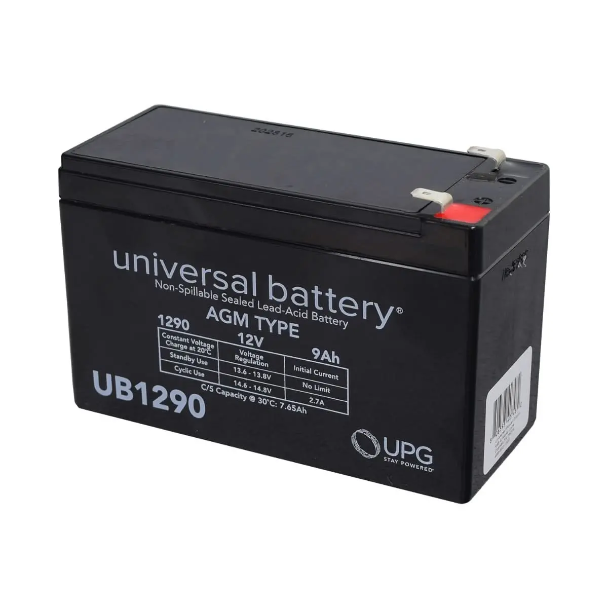 9 Ah 12 Volt Battery For Pride Silver Star Commander 400 & Silver Boom Series Vehicle Lifts 1