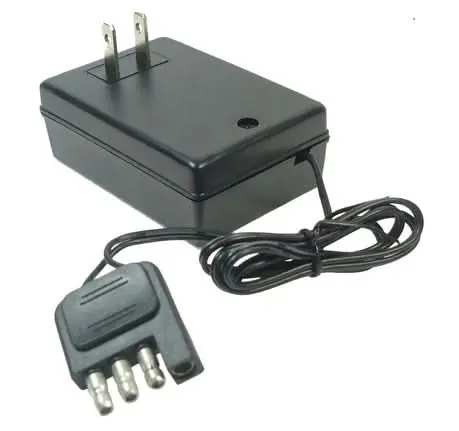 12 Volt 1.0 Amp Flat 4-Prong Charger For Ride-On Toys (Standard) 1