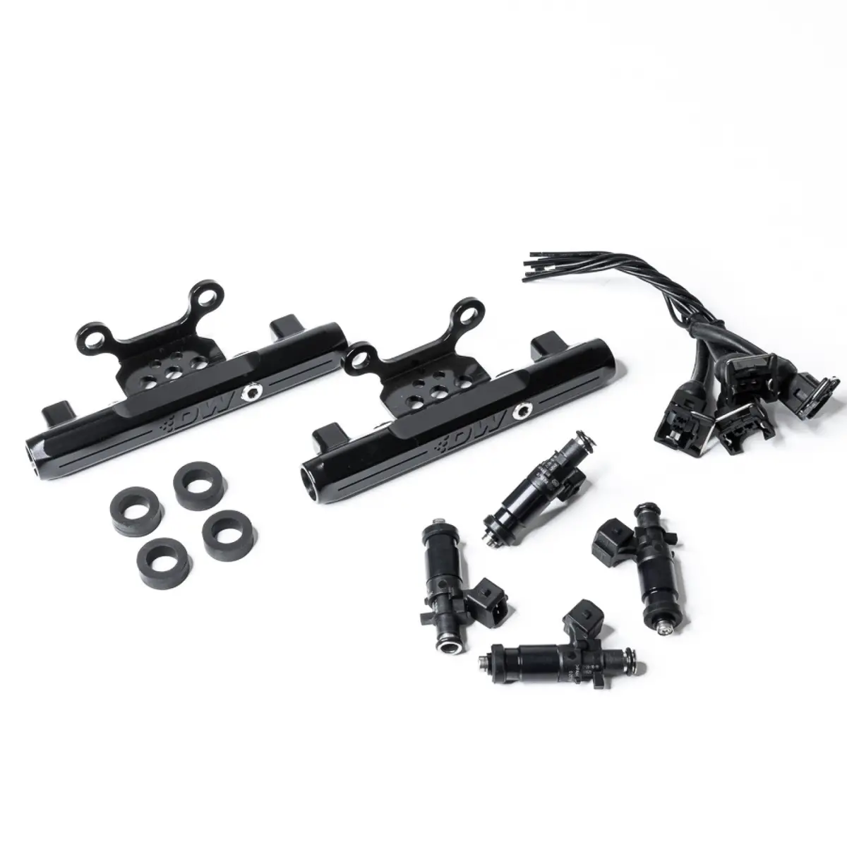 Deatschwerks 2004-2006 Subaru Impreza Fuel Injector Rail Kit 1