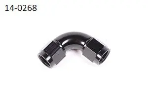 6An Coupler, Female To Female, 90Deg 1