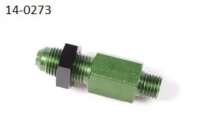 6An To M12x1.5 Bulkhead With Jam Nut 1