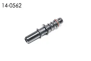 3/8 Inch Sae Male To 3/8 Inch Barb, Black Nylon 1