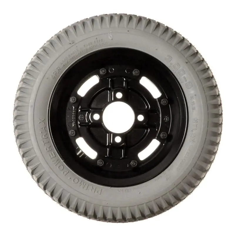 14"X3" (3.00-8) Foam-Filled Drive Wheel Assembly For Invacare Power Chairs Manufactured Before 10/17/01 (1090650) 2