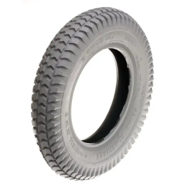 14"X3" (3.00-8) Mobility Tire And Tube Set With Powertrax Knobby Tread 2