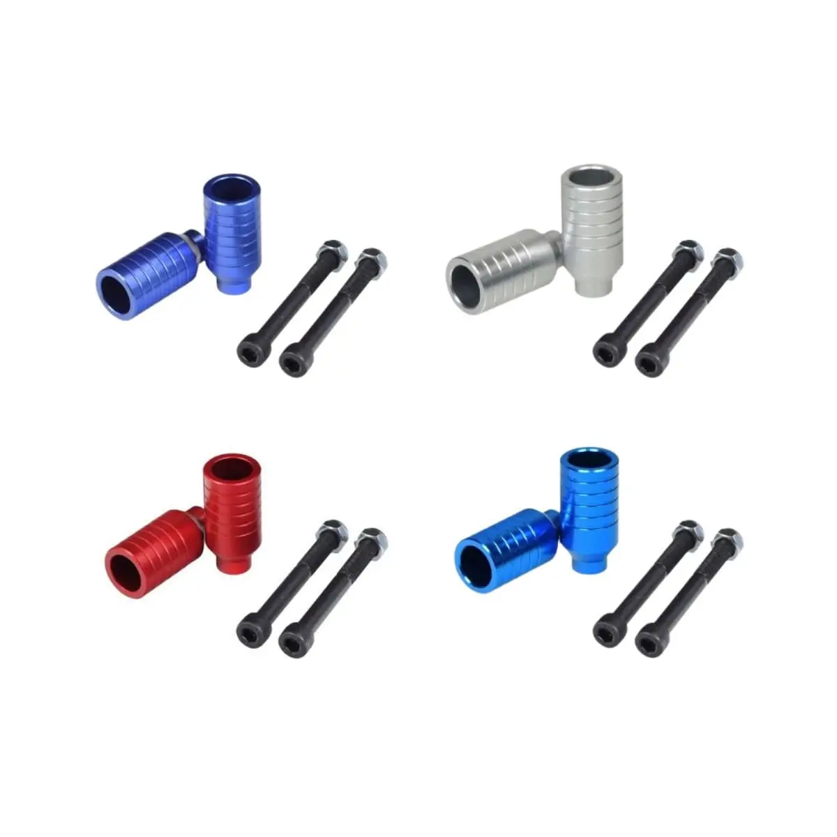 Patriotic Kick Scooter Stunt Pegs & Axle Bolts (Set Of 2) 1