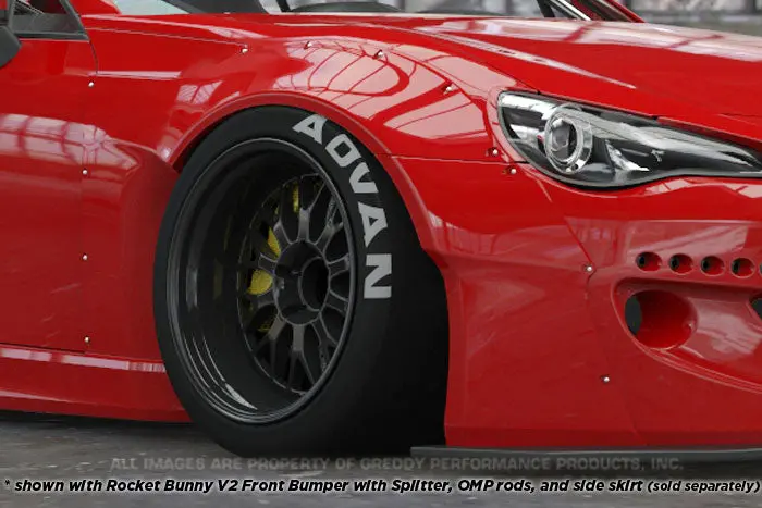 Tra-Kyoto Rocket Bunny 86 Aero, Ver.2 - Front Fenders (Only) For Fr-S/Brz 2013- 1