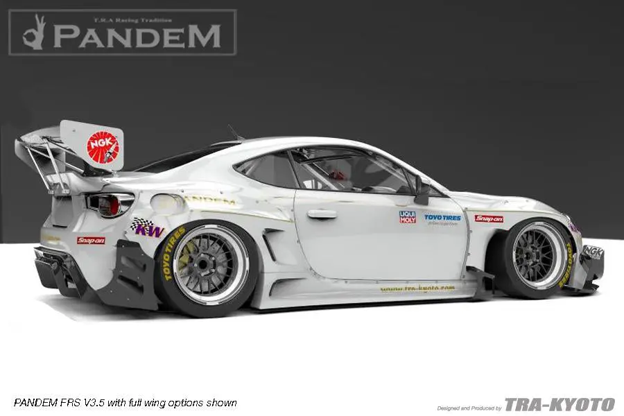 Tra-Kyoto Full Rocket Bunny 86/Frs/Brz Wide-Body Aero Kit Ver. 3.5 2013-16 2
