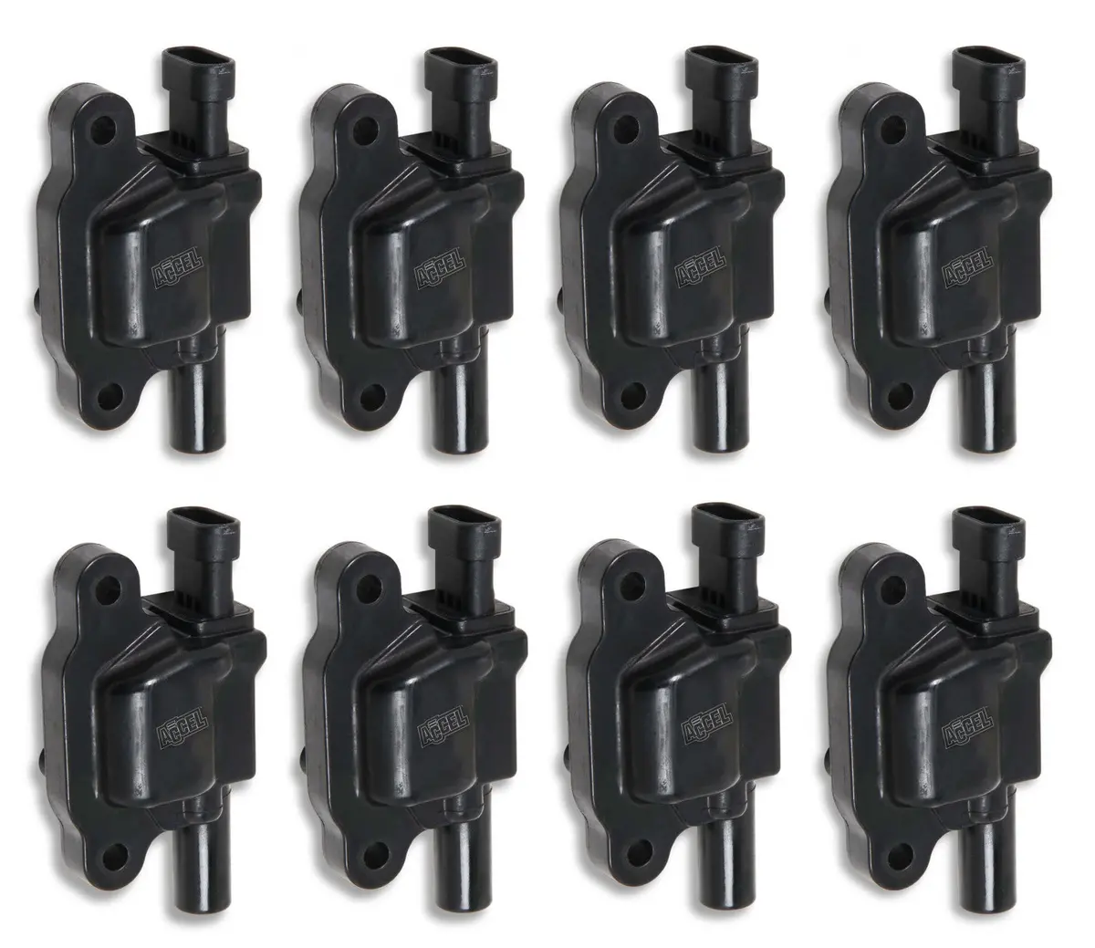 Accel Ignition Coil - Supercoil -Gm Ls2, Ls3 And Ls7 - Black - 8-Pack 1