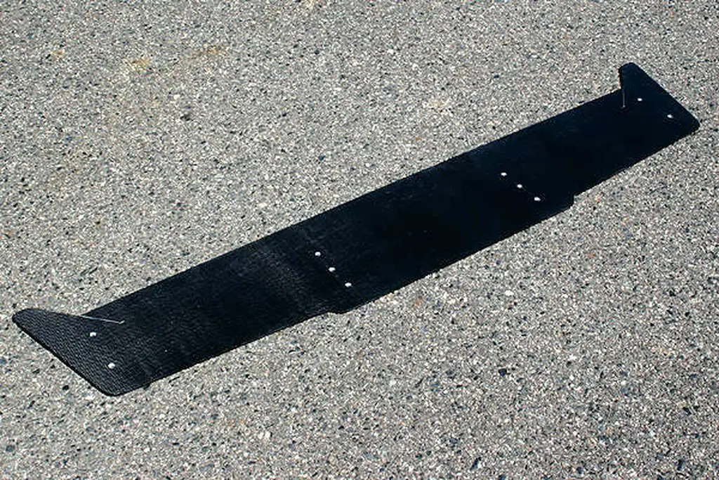 Cs990rupc - Charge Speed Scion Frs/ Subaru Brz All Models Carbon Rear Under Plate For Charge Speed Diffuser Cowl On Oem Rear Bumper 1