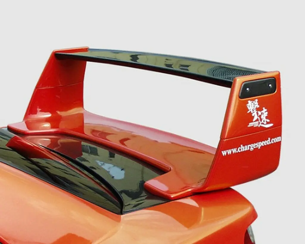 Cs978cw3 - Charge Speed 2002-2007 Subaru Wrx Full Composite Wing Straight With Carbon Top 1