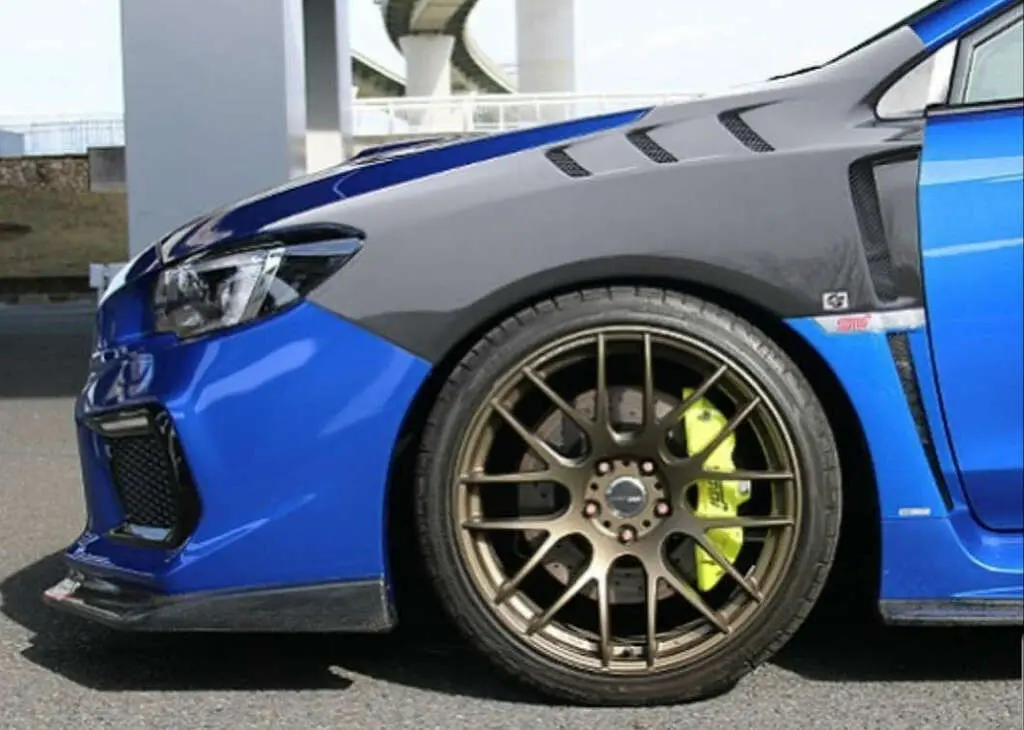 Cs9735ffc - Charge Speed 2015-2021 Subaru Wrx/ Sti Va S4 Factory Spec Carbon Front Fenders With Vents 1