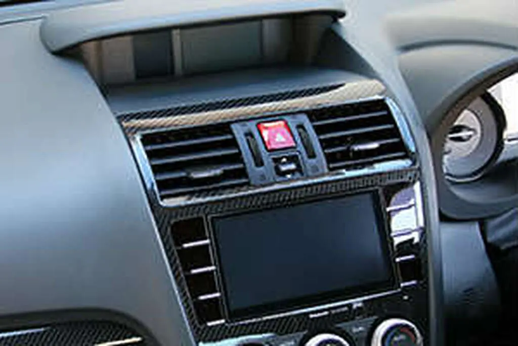 Cs9735cavc - Charge Speed 2015-2021 Subaru Wrx Sti 4 Doors Sedan Va/ Wrx S4 Vag/ Levorg Vm4/Vmg Dry Carbon Center Air Vent Cowl 1