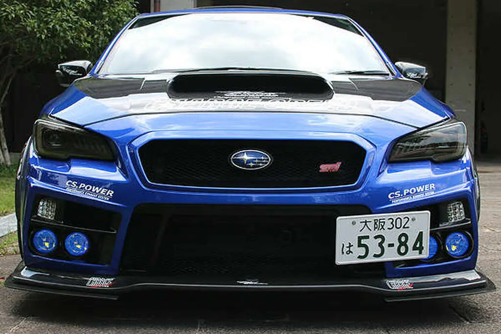 Cs9735flpmb - Charge Speed 2015-2021 Subaru Wrx/ Sti Front Mount License Plate Frame B 1