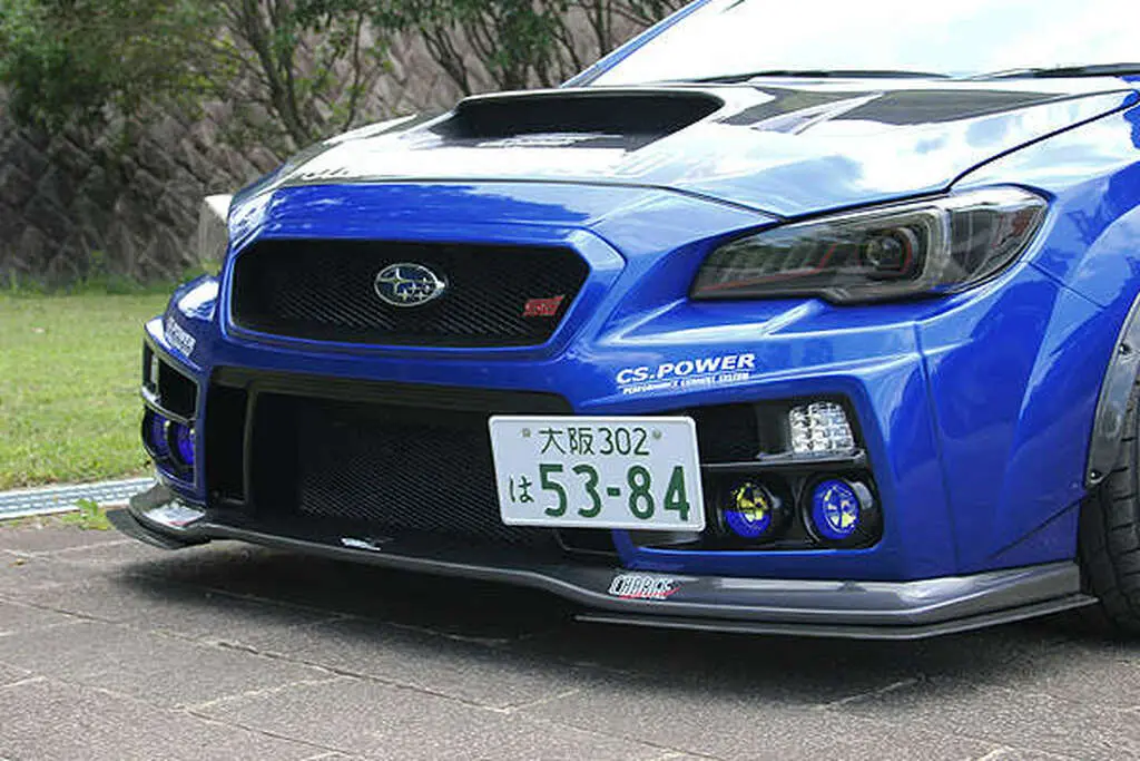 Cs9735flpma - Charge Speed 2015-2021 Subaru Wrx/ Sti Front Mount License Plate Frame A 1
