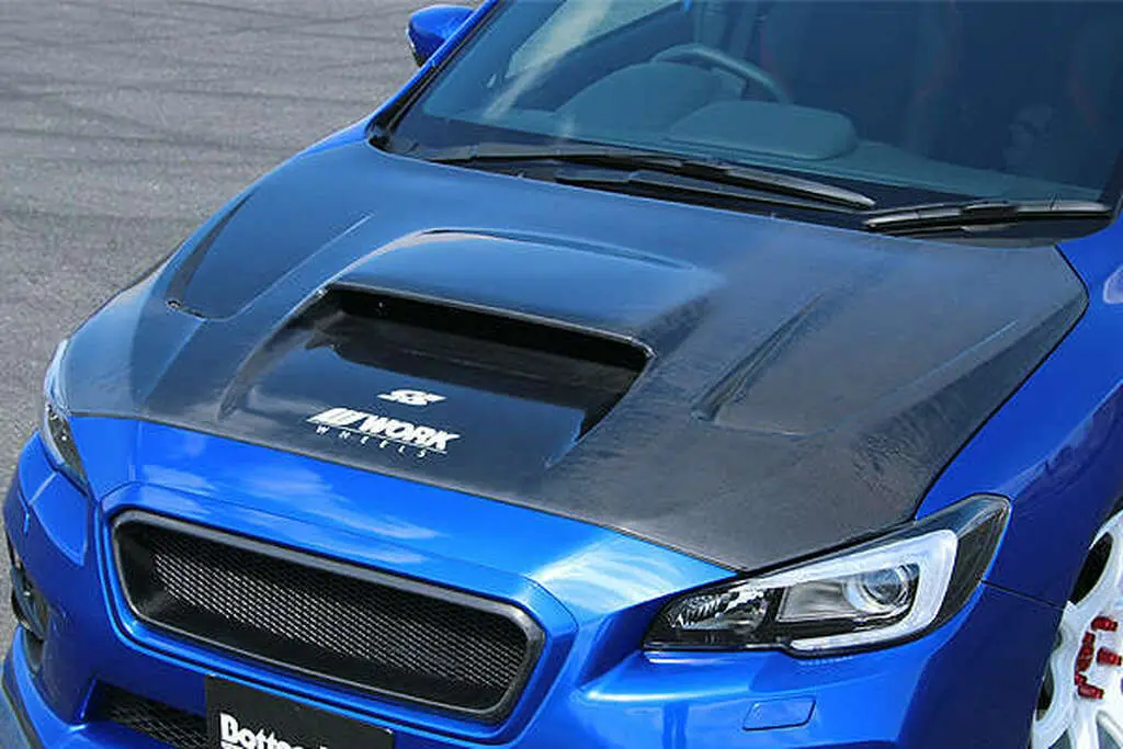 Cs9735hcv - Charge Speed 2015-2021 Subaru All Wrx And Sti Va-B-C 4 Door Sedan Vented Hood Carbon 1