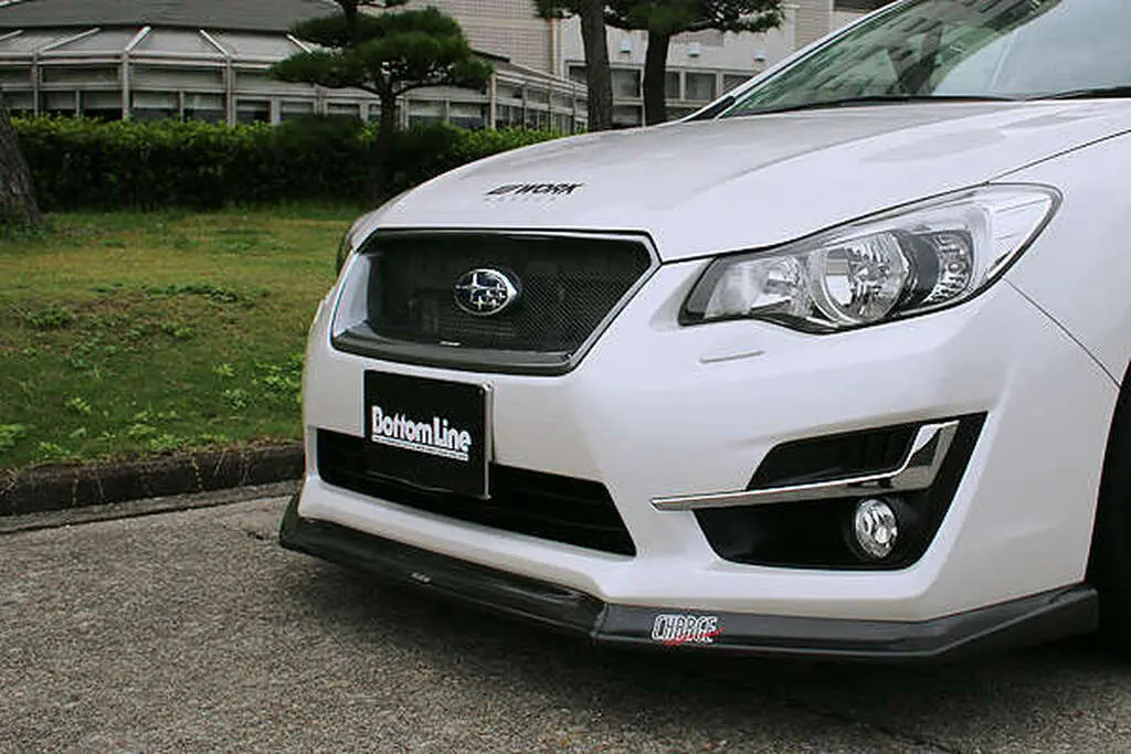 Cs9731grc - Charge Speed 2012-2015 Subaru Impreza Sedan Gj/ 5Dr Hatchback Gp Bottom Line Carbon Front Grill 1