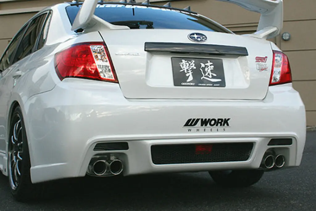 Cs973rb3 - Charge Speed Type C 2011-2014 Subaru Wrx Sti & Non-Sti Sedan Rear Bumper 1
