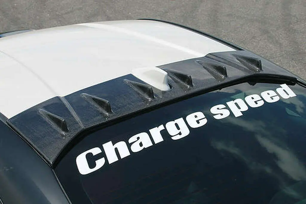 Cs990rfsc - Charge Speed 2013-2020 Subaru Br-Z Zc-6/ 2017-2019 Toyota 86 Zn-6 Model Carbon Usdm Shark Fin Type Roof Fin 1