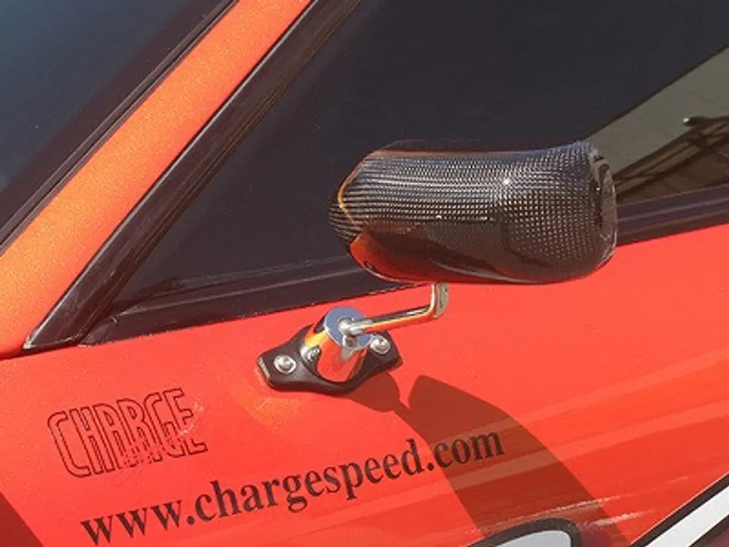 Am10020 - Charge Speed Universal Gt Aero Mirror In Twill Carbon 1