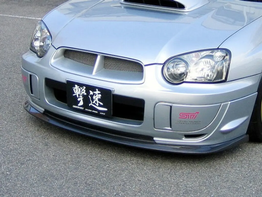 Cs977flk1f - Charge Speed 2004-2005 Subaru Impreza Gd-B Peanut Eye Latter Model Bottomline Type-1 Frp Full Lip Kit 1
