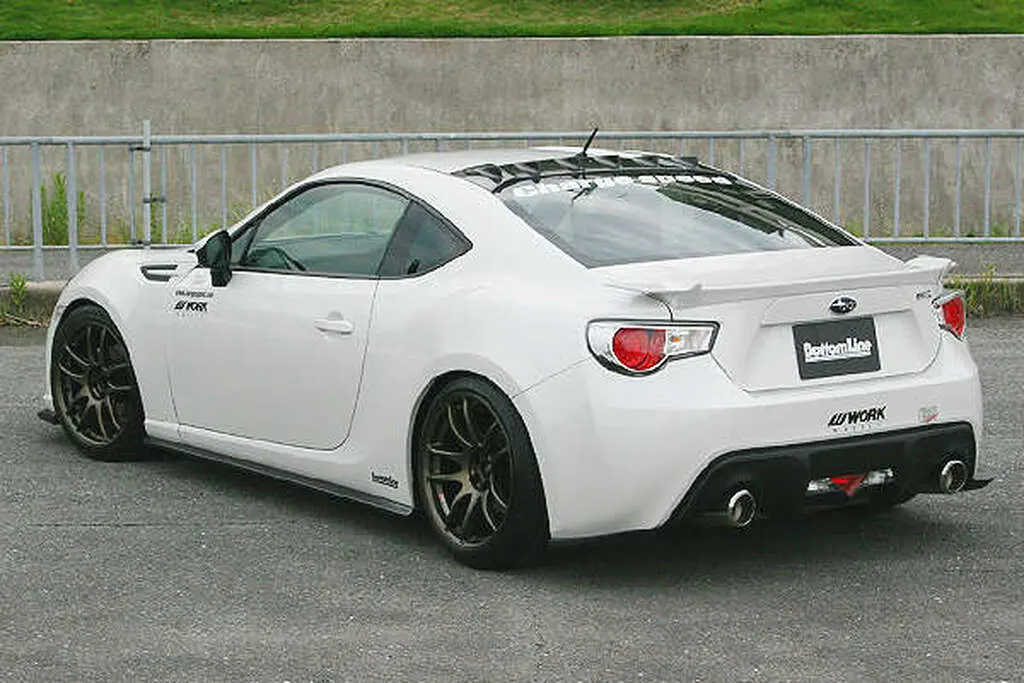 Cs990rcc - Charge Speed 2013-2020 Subaru Br-Z Zc-6/ 2013-2016 Scion Fr-S Model Bottom Lines Carbon Rear Caps 1