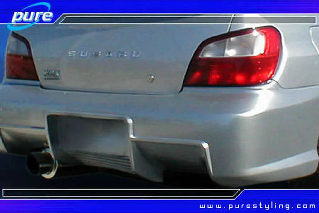 Authentic Original Pure Meguairs 2002-2003 Subaru Wrx Rear Bumper 1