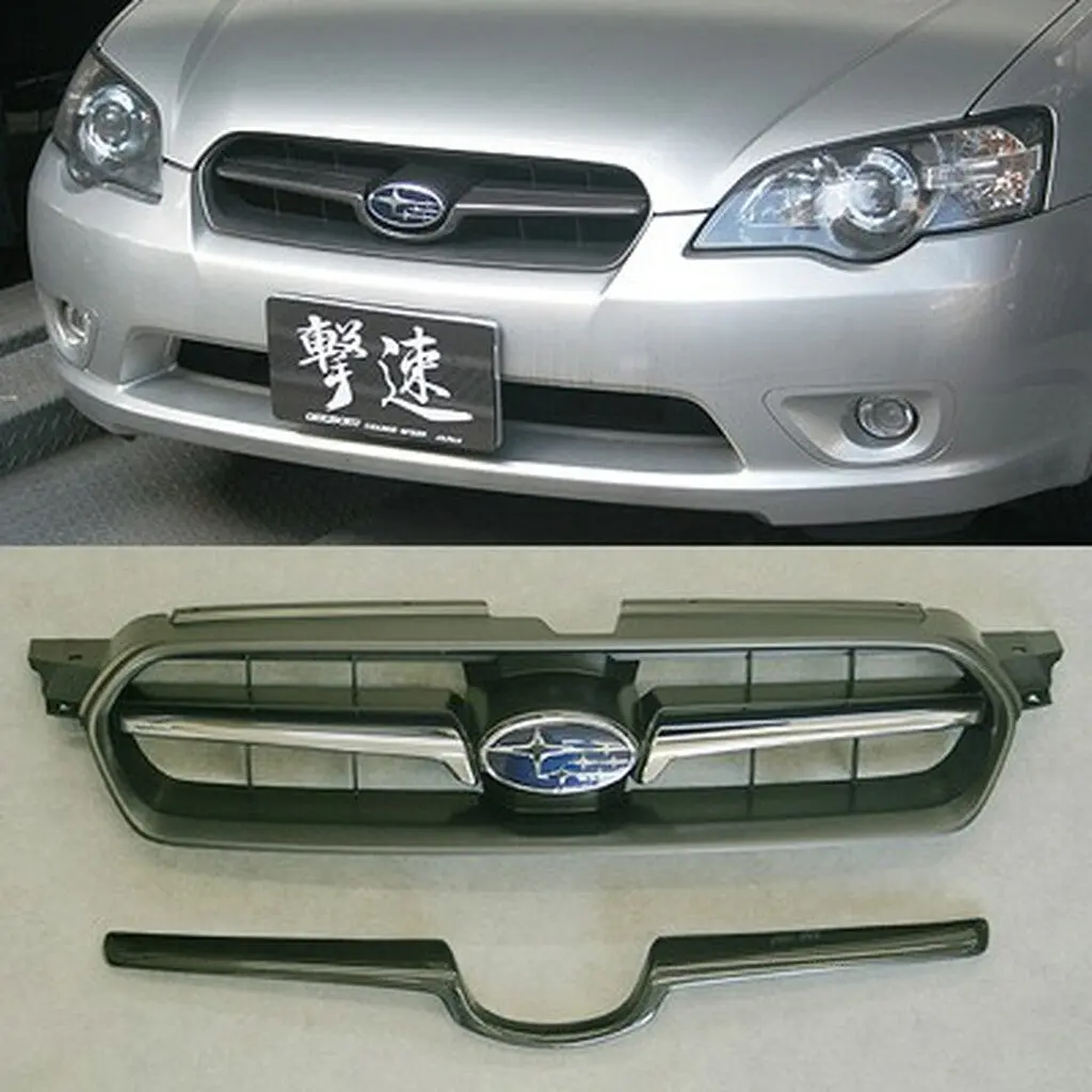Cs983grfc - Charge Speed 2005-2007 Subaru Legacy Sedan Wagon Bl/Bp Grill Finisher Carbon 1