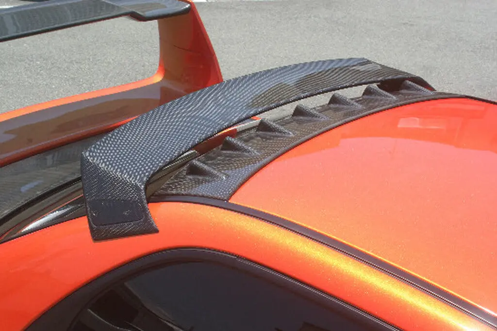 Cs978rvc - Charge Speed 2002-2007 Subaru Wrx Carbon Roof Vane Wing 1